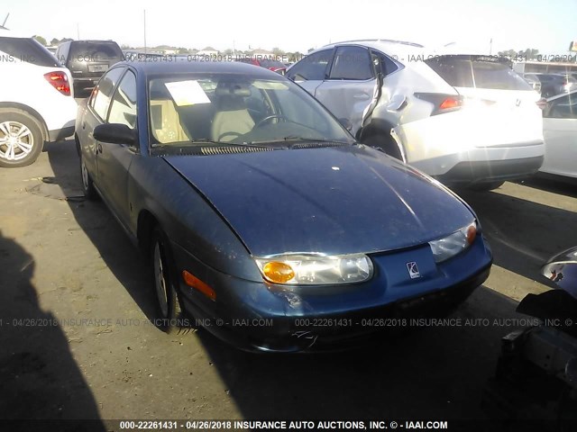 1G8ZF528X1Z271774 - 2001 SATURN SL BLUE photo 1