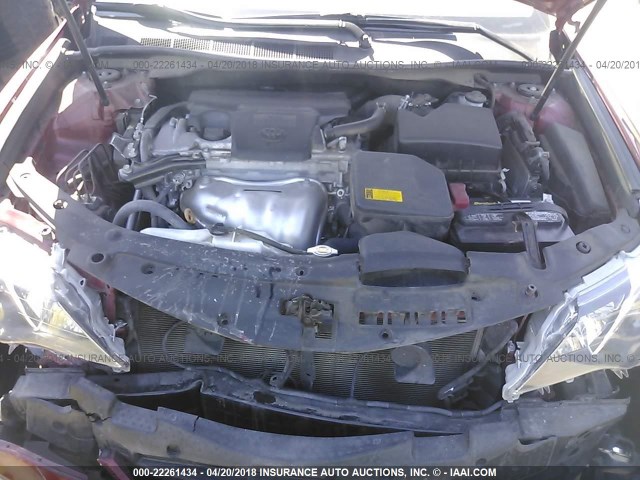 4T1BF1FK8EU774191 - 2014 TOYOTA CAMRY L/SE/LE/XLE Qırmızı foto 10