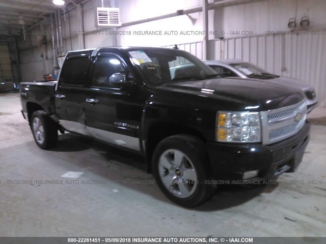 3GCEK33369G156690 - 2009 CHEVROLET SILVERADO K1500 LTZ BLACK photo 1