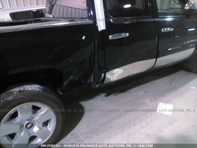 3GCEK33369G156690 - 2009 CHEVROLET SILVERADO K1500 LTZ BLACK photo 6