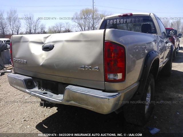 3D7KU26D03G720634 - 2003 DODGE RAM 2500 ST GOLD photo 6