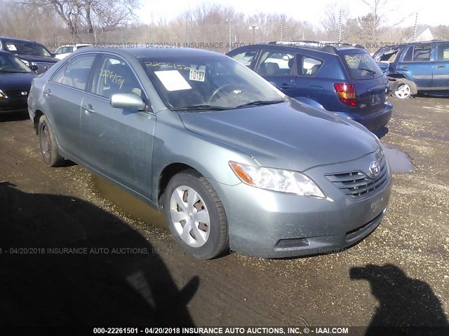 4T4BE46K18R021195 - 2008 TOYOTA CAMRY CE/LE/XLE/SE GREEN photo 1