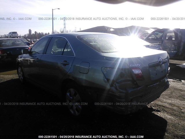 4T4BE46K18R021195 - 2008 TOYOTA CAMRY CE/LE/XLE/SE GREEN photo 3