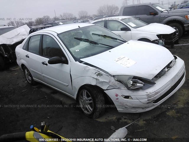 1FAFP34P33W335095 - 2003 FORD FOCUS SE/SE COMFORT/SE SPORT WHITE photo 1