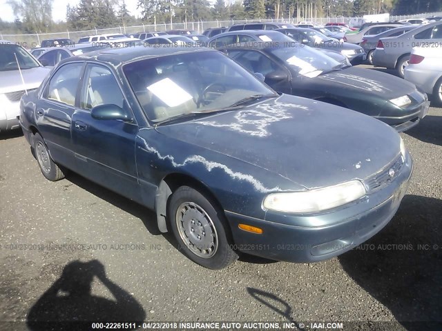 1YVGE22C7S5350549 - 1995 MAZDA 626 DX/LX GREEN photo 1