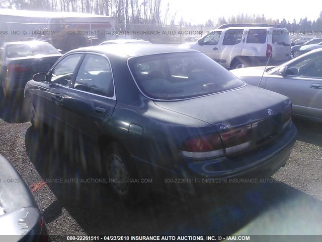 1YVGE22C7S5350549 - 1995 MAZDA 626 DX/LX GREEN photo 3