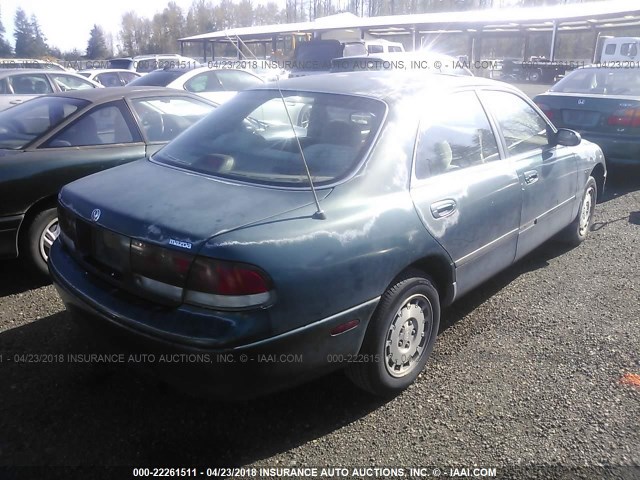 1YVGE22C7S5350549 - 1995 MAZDA 626 DX/LX GREEN photo 4