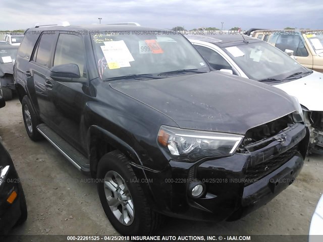 JTEBU5JR7E5199349 - 2014 TOYOTA 4RUNNER SR5/LIMITED/TRAIL BLACK photo 1