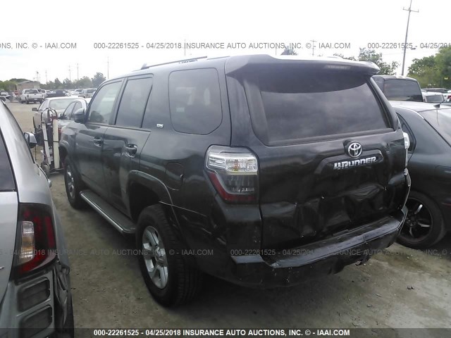 JTEBU5JR7E5199349 - 2014 TOYOTA 4RUNNER SR5/LIMITED/TRAIL BLACK photo 3