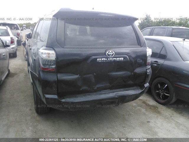 JTEBU5JR7E5199349 - 2014 TOYOTA 4RUNNER SR5/LIMITED/TRAIL BLACK photo 6