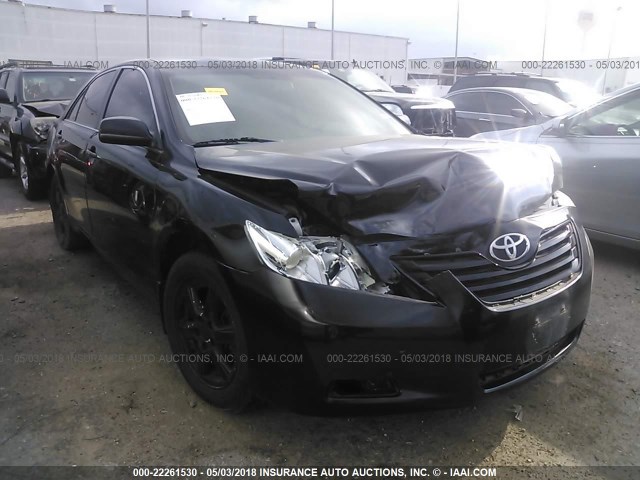 4T1BE46K59U897344 - 2009 TOYOTA CAMRY SE/LE/XLE BLACK photo 1