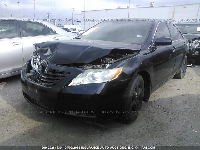 4T1BE46K59U897344 - 2009 TOYOTA CAMRY SE/LE/XLE BLACK photo 2