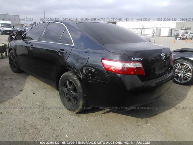 4T1BE46K59U897344 - 2009 TOYOTA CAMRY SE/LE/XLE BLACK photo 3