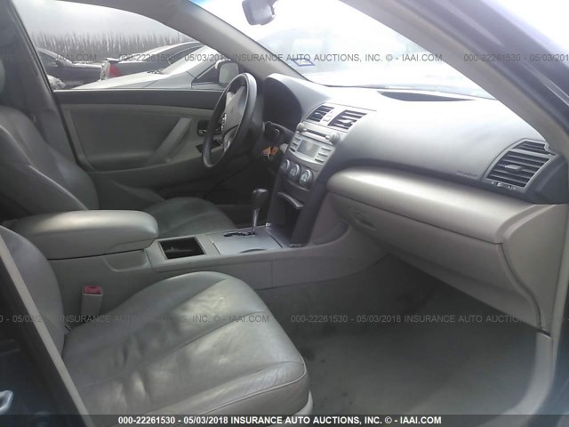 4T1BE46K59U897344 - 2009 TOYOTA CAMRY SE/LE/XLE BLACK photo 5