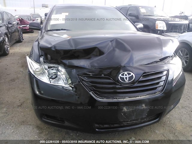 4T1BE46K59U897344 - 2009 TOYOTA CAMRY SE/LE/XLE BLACK photo 6