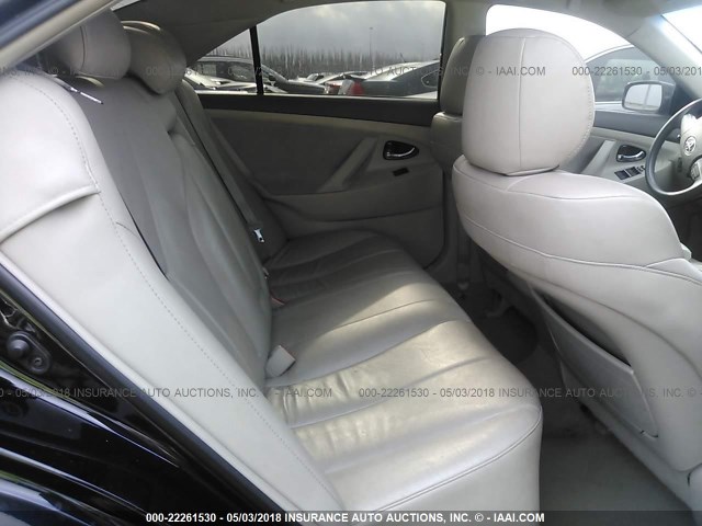 4T1BE46K59U897344 - 2009 TOYOTA CAMRY SE/LE/XLE BLACK photo 8