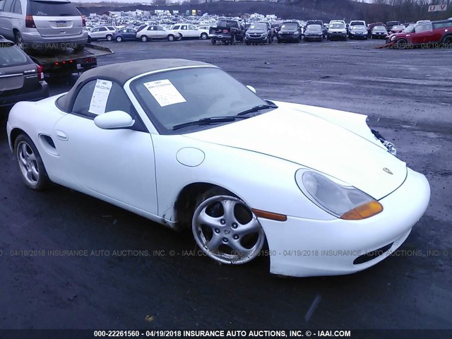 WP0CA2989XU633453 - 1999 PORSCHE BOXSTER WHITE photo 1