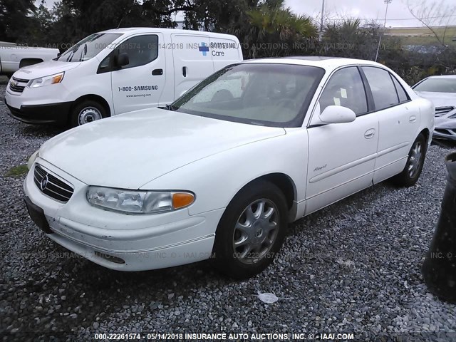 2G4WB52K5X1475153 - 1999 BUICK REGAL LS/LSE WHITE photo 2