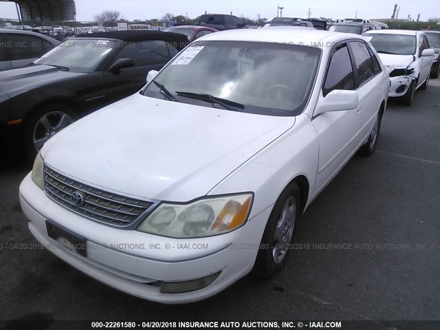 4T1BF28B53U329438 - 2003 TOYOTA AVALON XL/XLS WHITE photo 2