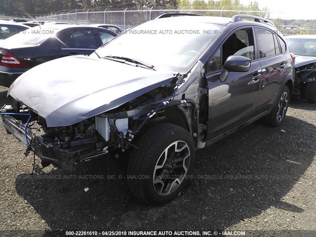 JF2GPABC1H8236405 - 2017 SUBARU CROSSTREK PREMIUM ლურჯი ფოტო 2