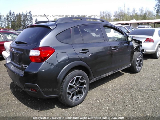 JF2GPABC1H8236405 - 2017 SUBARU CROSSTREK PREMIUM BLUE photo 4