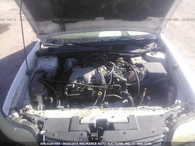 1G1NE52J42M724577 - 2002 CHEVROLET MALIBU LS თეთრი ფოტო 10