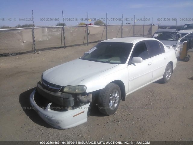 1G1NE52J42M724577 - 2002 CHEVROLET MALIBU LS თეთრი ფოტო 2