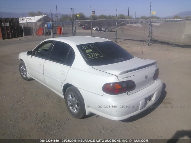 1G1NE52J42M724577 - 2002 CHEVROLET MALIBU LS თეთრი ფოტო 3