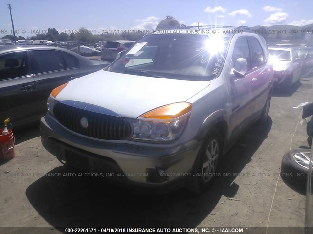 3G5DB03EX3S572491 - 2003 BUICK RENDEZVOUS CX/CXL WHITE photo 2