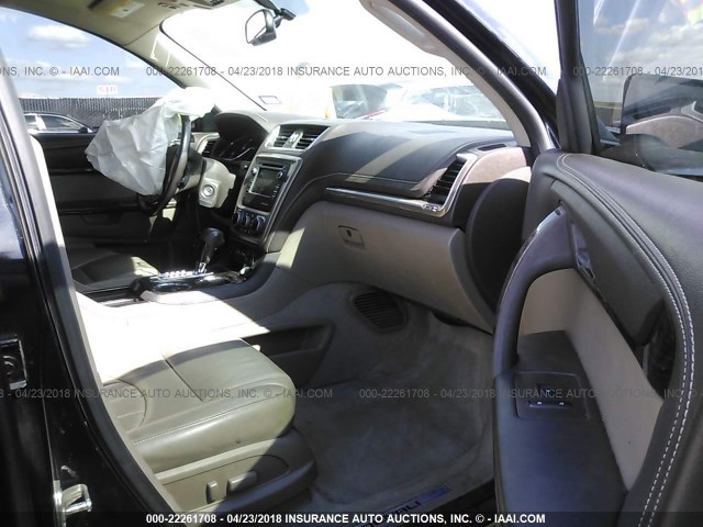 1GKKRTKD7DJ192764 - 2013 GMC ACADIA DENALI BLACK photo 5