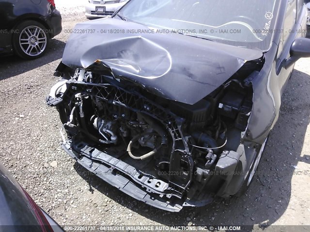 KNADM5A38E6354264 - 2014 KIA RIO LX Սև լուսանկար 6