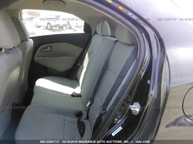 KNADM5A38E6354264 - 2014 KIA RIO LX Սև լուսանկար 8