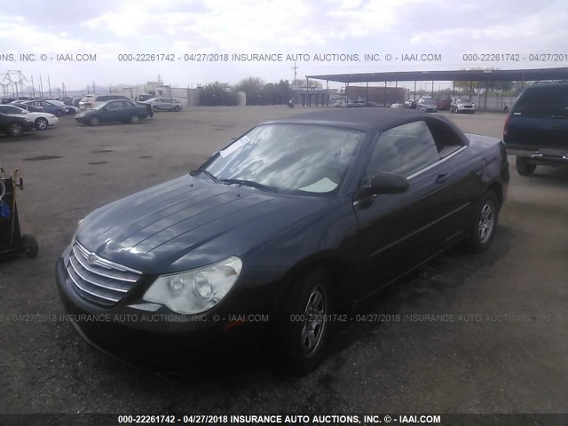 1C3LC45K28N239333 - 2008 CHRYSLER SEBRING BLUE photo 2