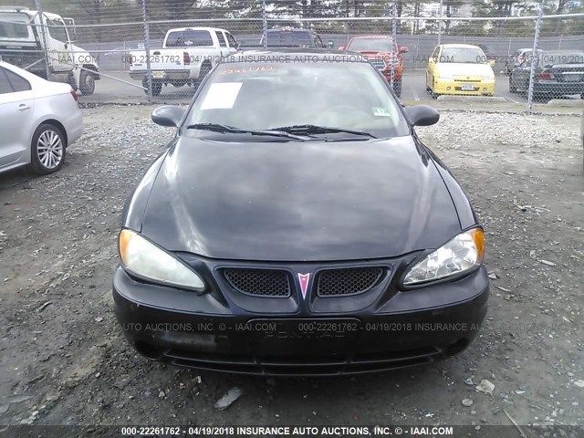 1G2NF52E73M687537 - 2003 PONTIAC GRAND AM SE1 BLACK photo 6