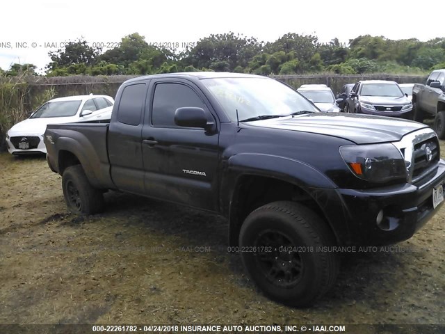 5TEUU42N38Z541576 - 2008 TOYOTA TACOMA ACCESS CAB 黑色 照片 1