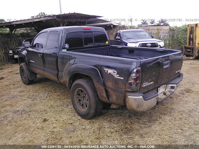 5TEUU42N38Z541576 - 2008 TOYOTA TACOMA ACCESS CAB 黑色 照片 3