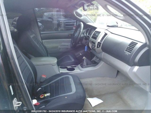 5TEUU42N38Z541576 - 2008 TOYOTA TACOMA ACCESS CAB 黑色 照片 5