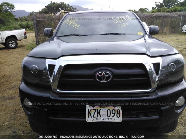 5TEUU42N38Z541576 - 2008 TOYOTA TACOMA ACCESS CAB 黑色 照片 6