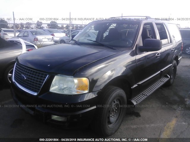 1FMPU15L03LA85433 - 2003 FORD EXPEDITION XLT შავი ფოტო 2