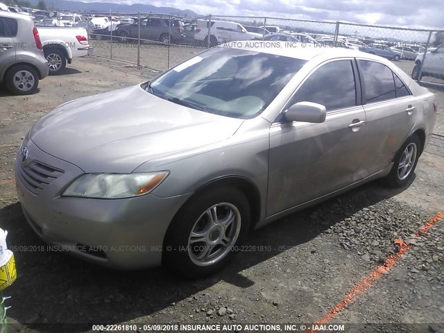 4T1BE46K47U048304 - 2007 TOYOTA CAMRY NEW GENERAT CE/LE/XLE/SE BEIGE photo 2