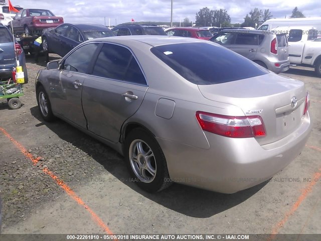 4T1BE46K47U048304 - 2007 TOYOTA CAMRY NEW GENERAT CE/LE/XLE/SE BEIGE photo 3