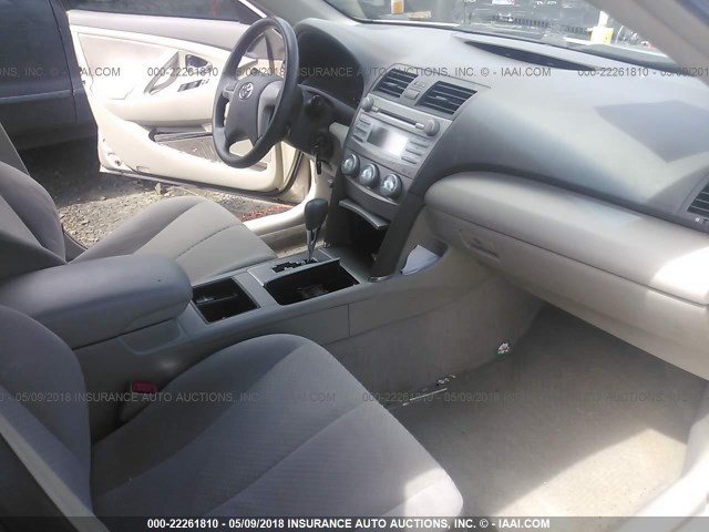4T1BE46K47U048304 - 2007 TOYOTA CAMRY NEW GENERAT CE/LE/XLE/SE BEIGE photo 5