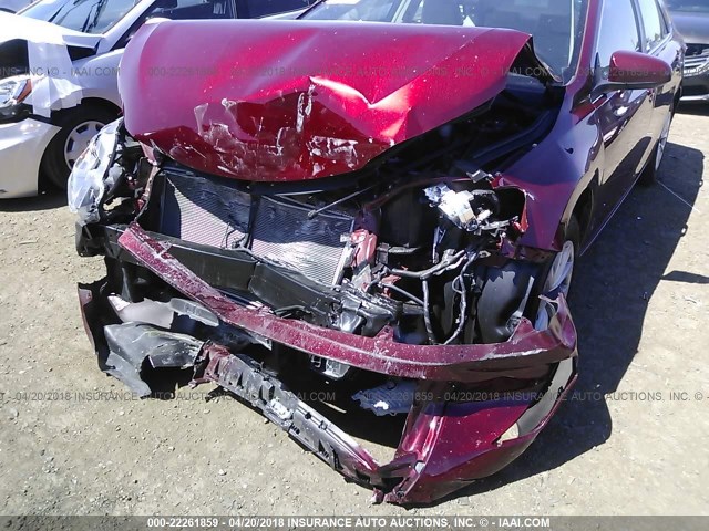 4T1BF1FK0FU994992 - 2015 TOYOTA CAMRY LE/XLE/SE/XSE 红色 照片 6