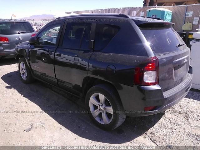 1C4NJCBA2GD546778 - 2016 JEEP COMPASS SPORT GRAY photo 3