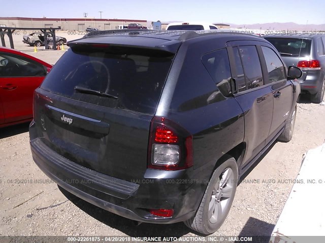 1C4NJCBA2GD546778 - 2016 JEEP COMPASS SPORT GRAY photo 4