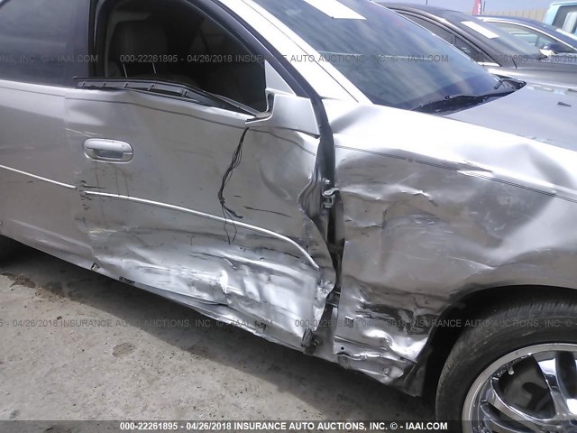 1G6DM57T560103977 - 2006 CADILLAC CTS SILVER photo 6
