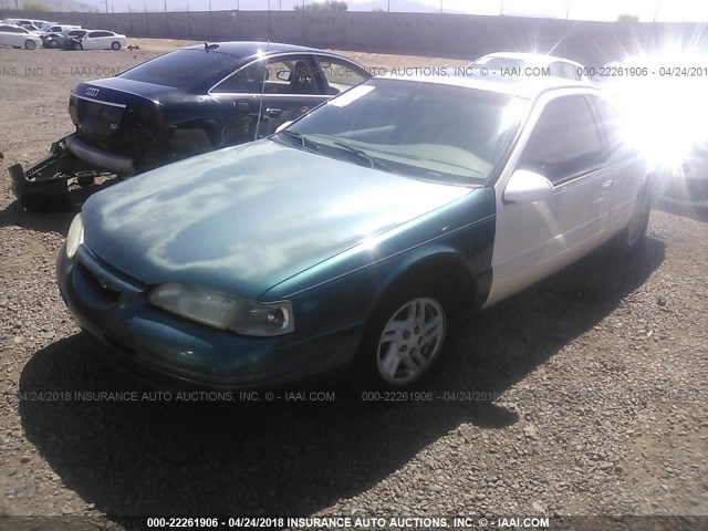 1FALP62W9TH162475 - 1996 FORD THUNDERBIRD LX WHITE photo 2