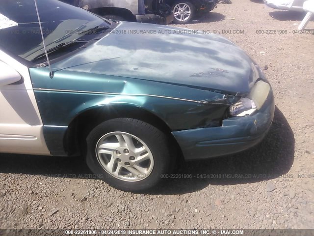 1FALP62W9TH162475 - 1996 FORD THUNDERBIRD LX WHITE photo 6