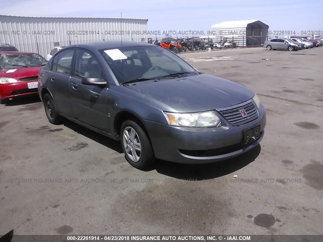 1G8AZ55F46Z106972 - 2006 SATURN ION LEVEL 2 GRAY photo 1