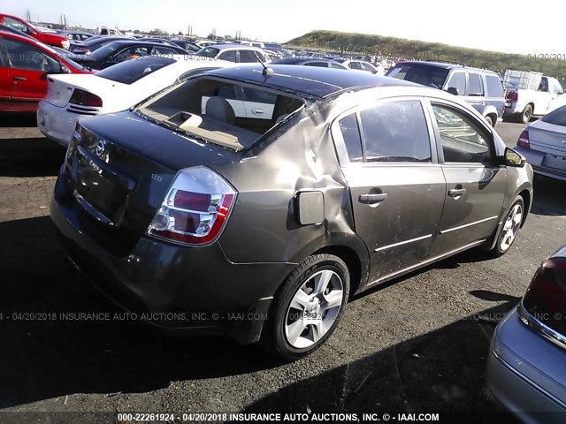 3N1AB61E99L672623 - 2009 NISSAN SENTRA 2.0/2.0S/2.0SL GRAY photo 4